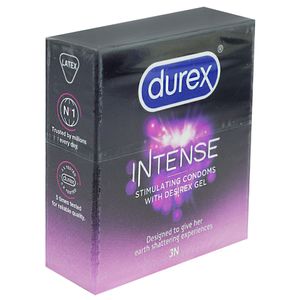 Durex Intense Condoms 3's Pack
